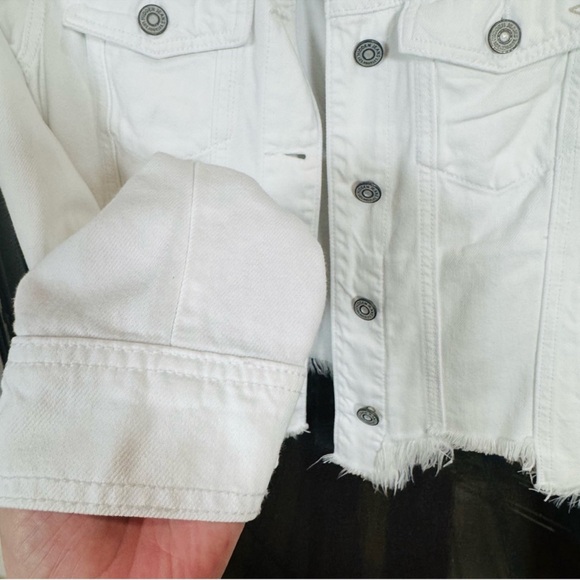 White Denim Jacket - Picture 6 of 9